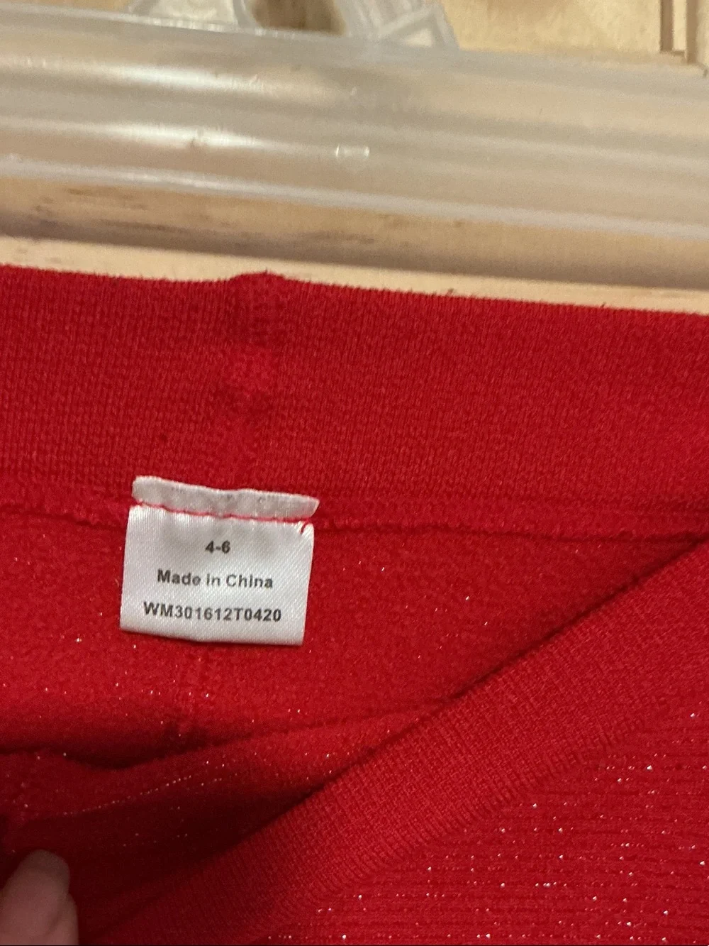 Red kids  Leggings